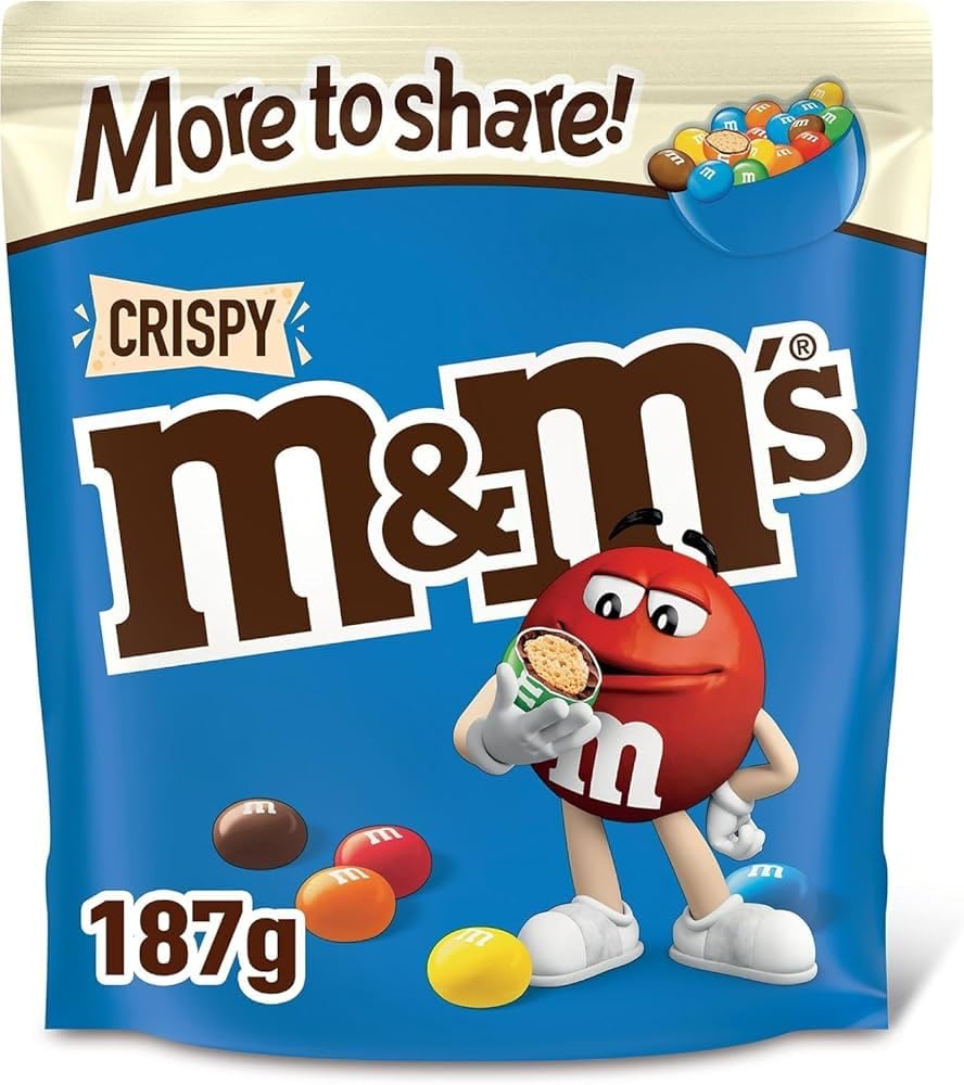 Amazon.com : M&M Crispy 121g Pouch (1 Pouch) : Grocery & Gourmet Food